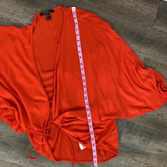 Forever 21 Contemporary Orange Large Top - Picture 7 of 10